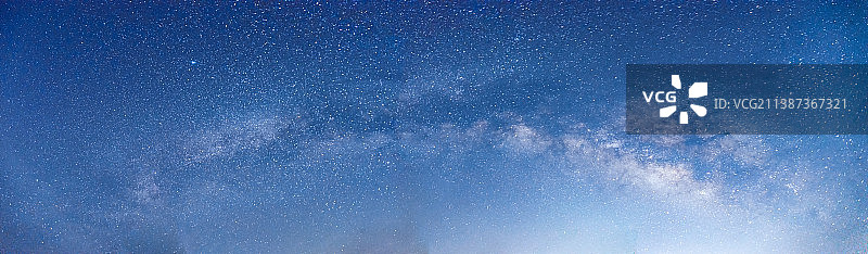 星空 银河 蓝色图片素材