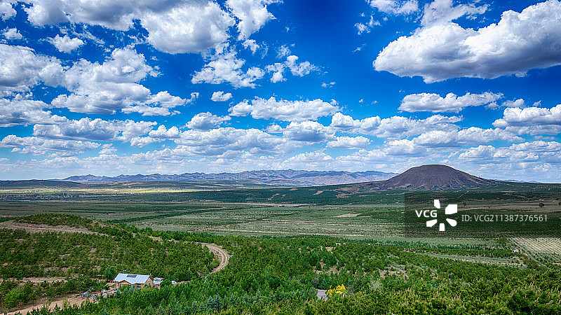 大同火山群国家地质公园之金山图片素材