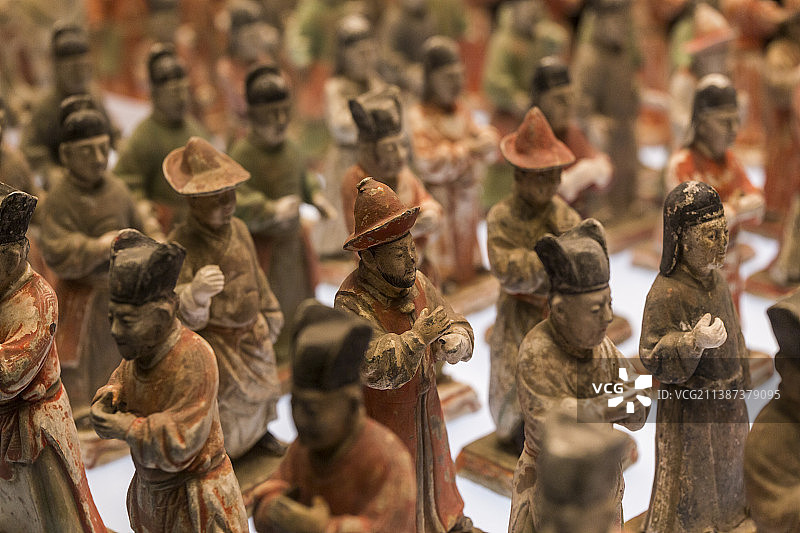 陕西历史博物馆馆藏文物国宝图片素材