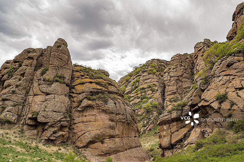 黄花沟的奇石图片素材