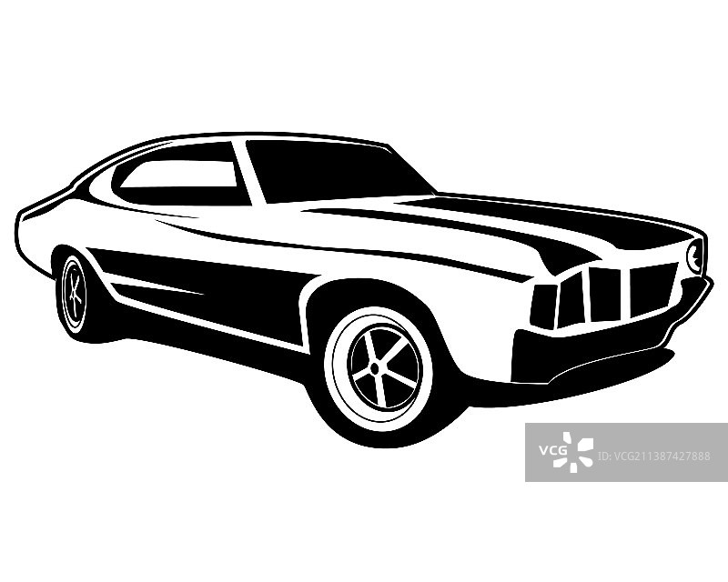 肌肉车图片素材