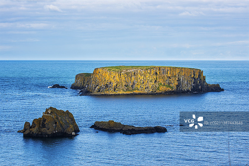 爱尔兰，莫赫悬崖地质公园风景。图片素材