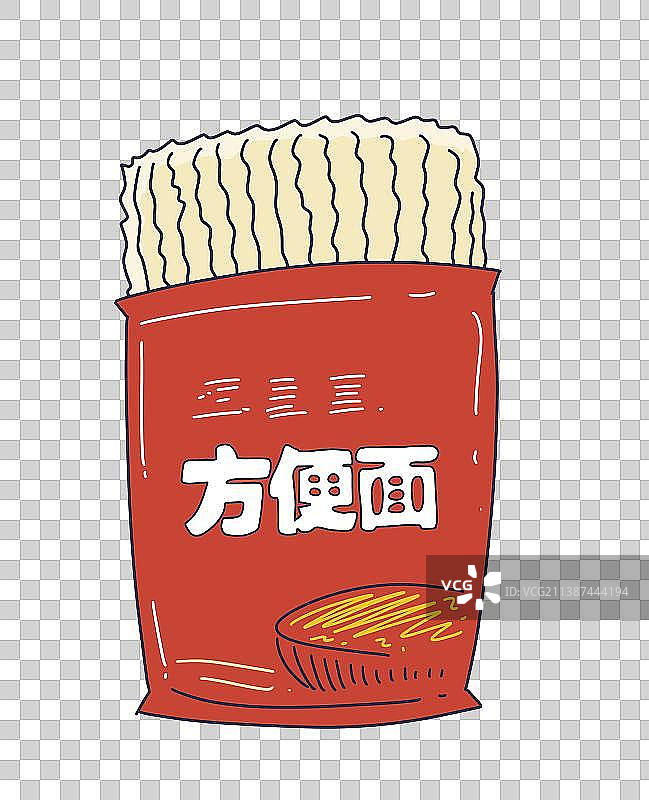 元素：方便面图片素材