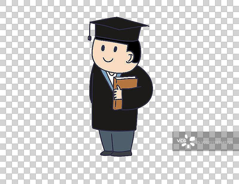 元素：毕业生图片素材