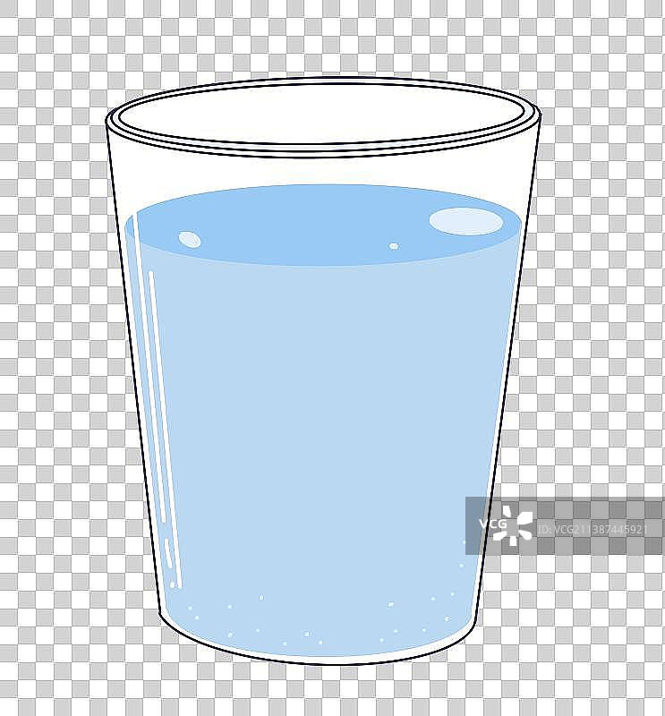 元素：一杯水图片素材