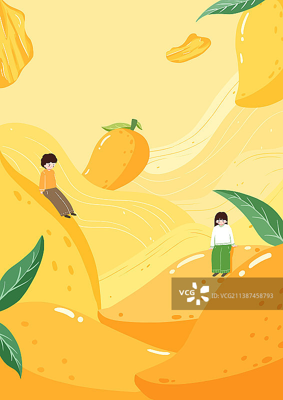 芒果水果干果脯果汁包装图片素材