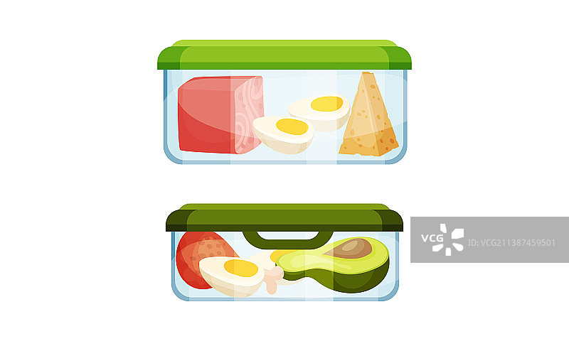 健康透明玻璃容器图片素材