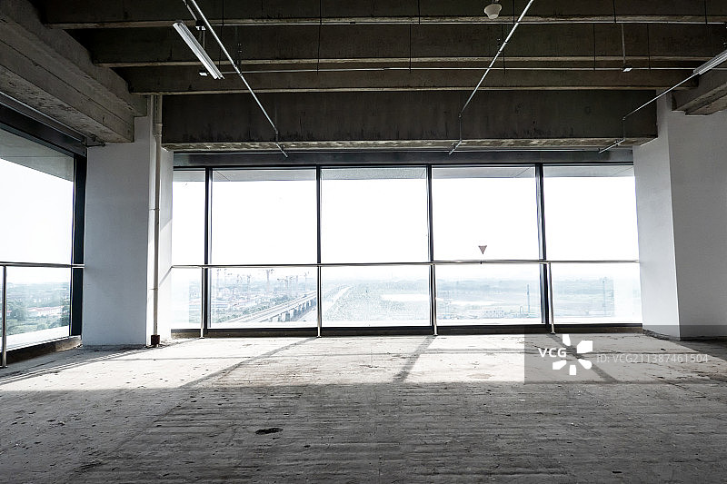 上海长三角绿洲智谷办公大楼室内空间图片素材