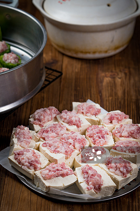 客家酿豆腐图片素材