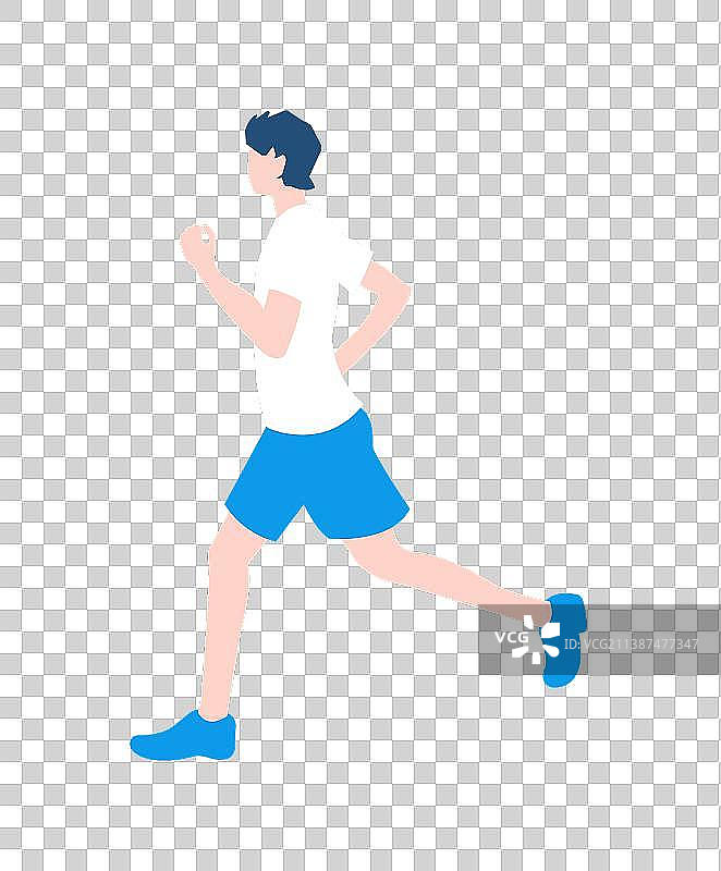 男生跑步，锻炼健身瘦身健康生活，高考冲刺奔跑金融电商汽车保险图片素材