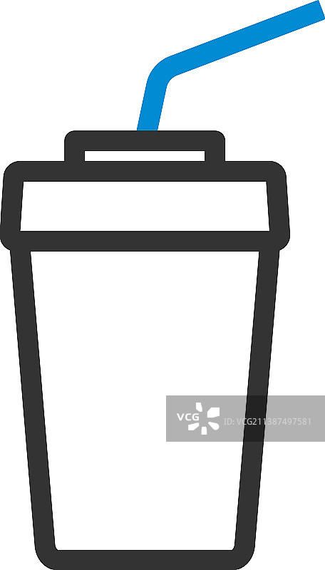 电影院苏打饮料图标图片素材