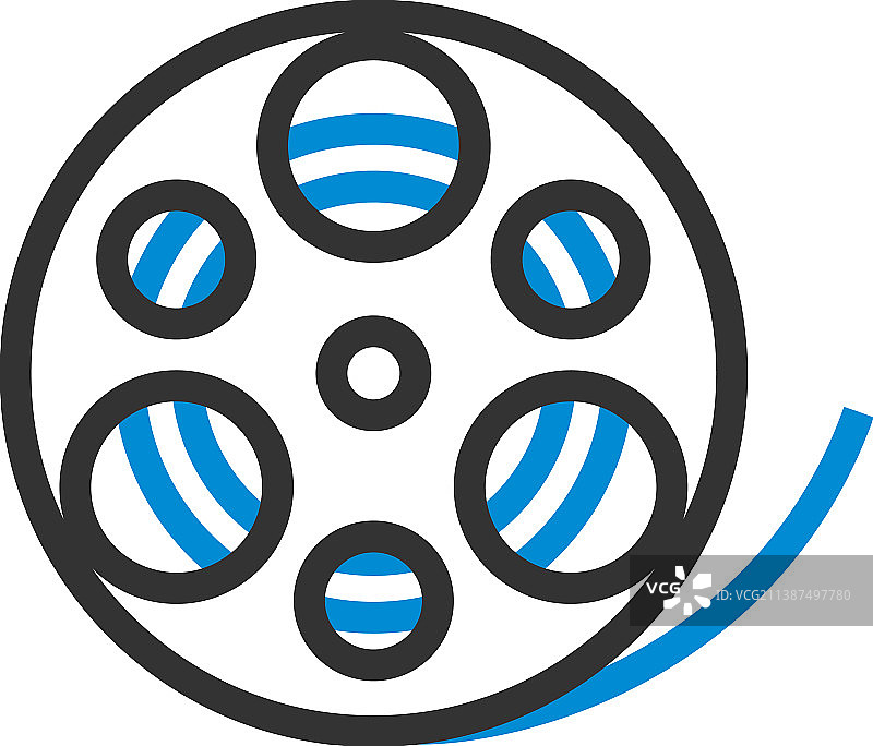 电影胶片图标图片素材