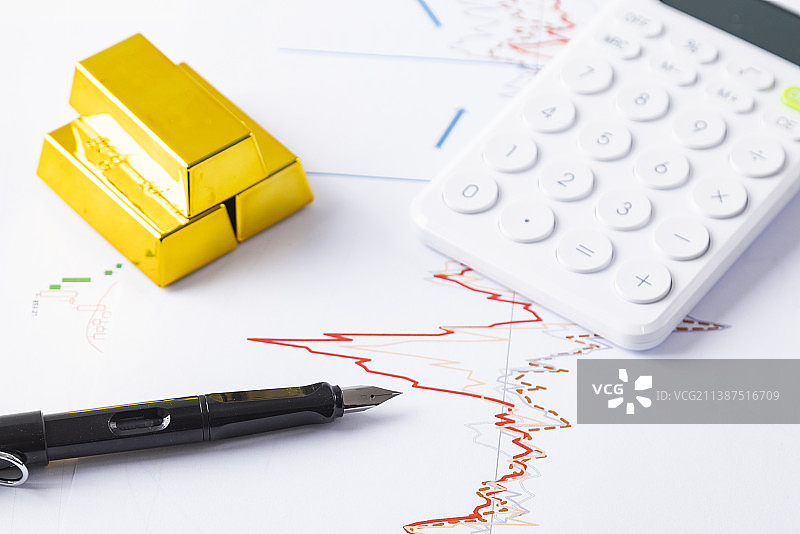 金融投资股票增长图片素材