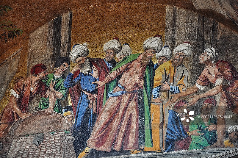 意大利威尼斯圣马可大教堂 Basilica di San Marco图片素材