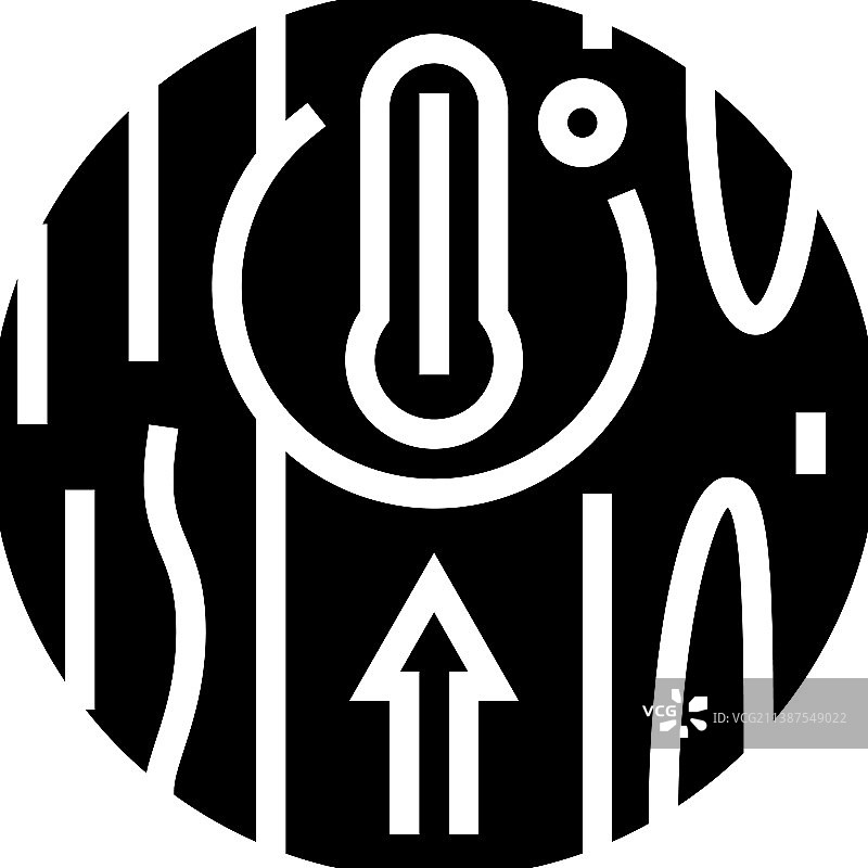 隔热地板Glyph图标图片素材