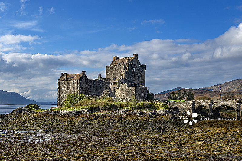 英国，尼斯湖风景。图片素材