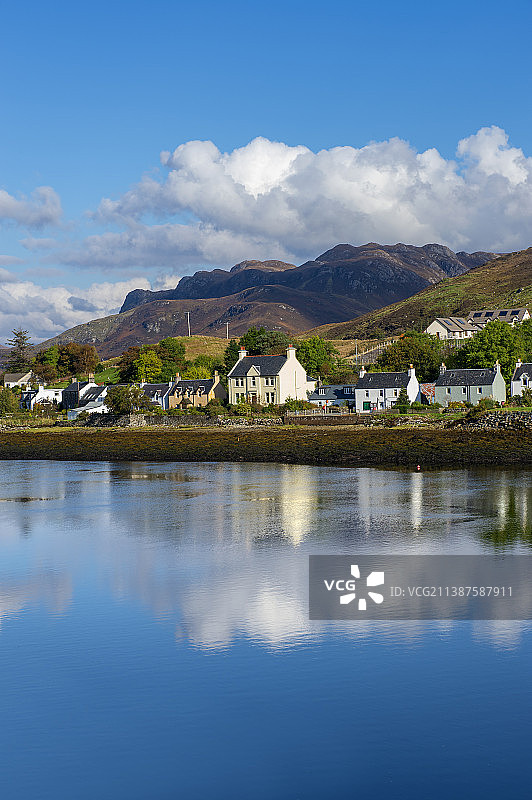 英国，尼斯湖风景。图片素材