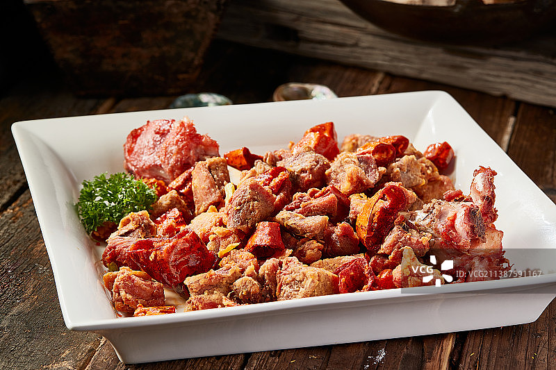 油炸香辣火鸡腿图片素材