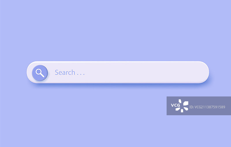 3D搜索栏图片素材