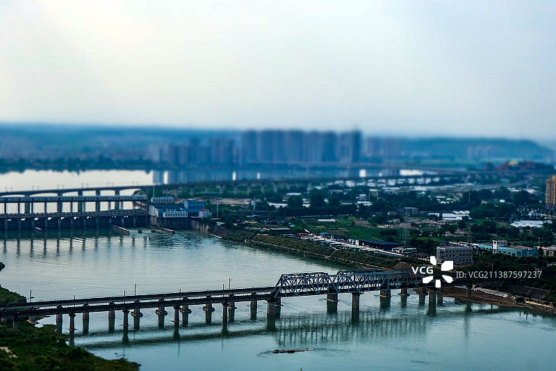 中国四川省绵阳城市各种角度景观图片图片素材