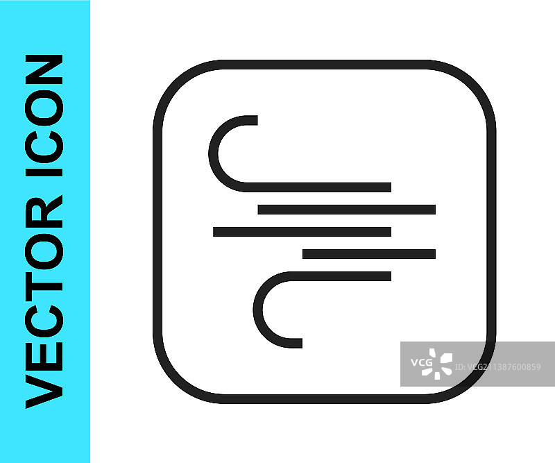 黑色线条风图标，白色背景图片素材