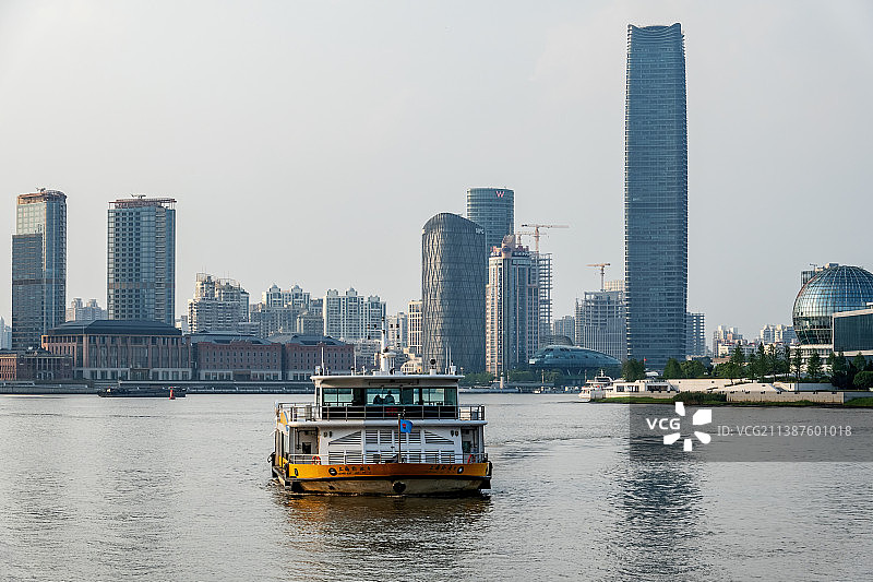 上海北外滩白玉兰广场城市建筑风光图片素材