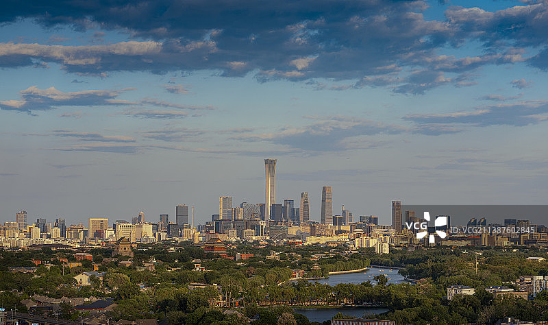 City skyline of Beijing北京城市天际线图片素材