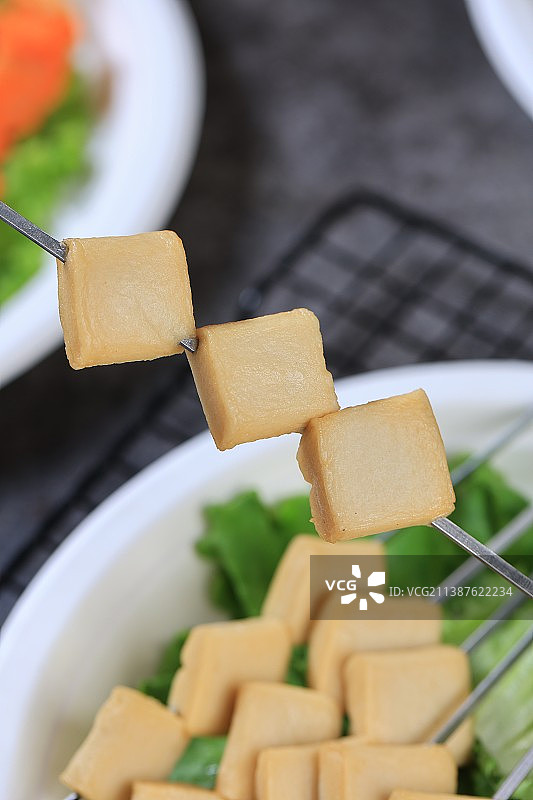 鱼豆腐烧烤用美味食品图片素材