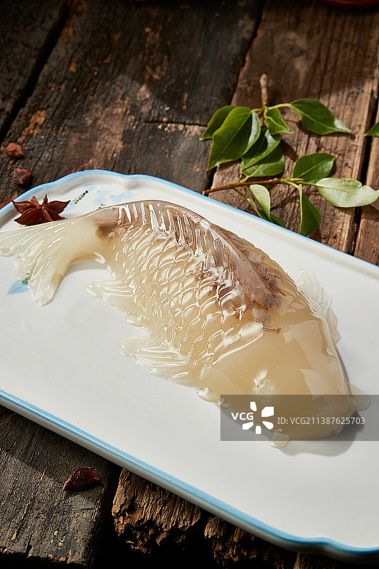 全鱼宴水晶鱼冻图片素材