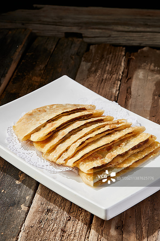 家常牛肉烙饼图片素材