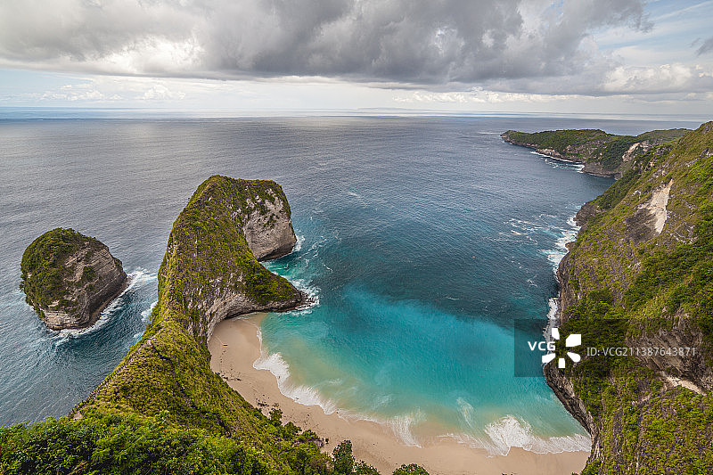 海天相映的美景图片素材