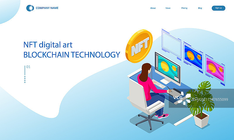 2.5D数字艺术NFT生成艺术NFT图片素材