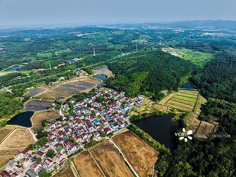 南京市溧水区晶桥镇风光图片素材