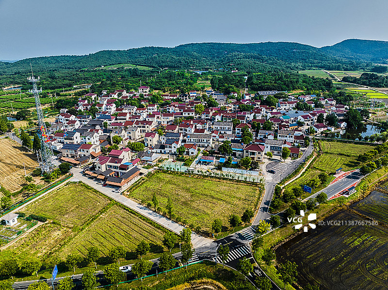 南京市溧水区晶桥镇风光图片素材