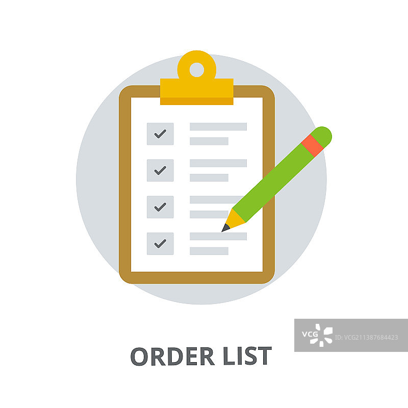 订单列表图片素材