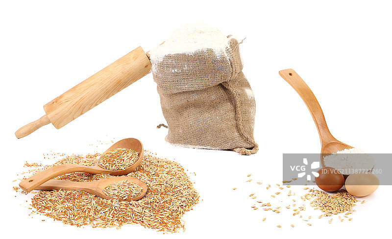 摩尔多瓦不同谷物和面粉的成分图片素材