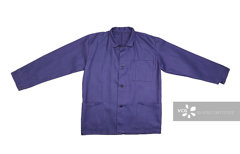 白色背景上的蓝色T恤特写，摩尔多瓦图片素材