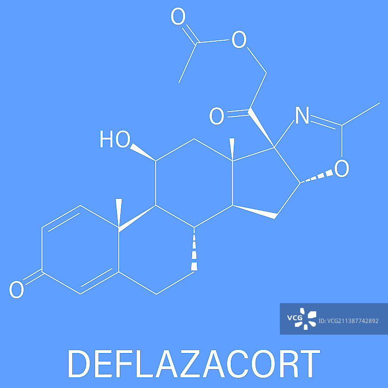 地夫可特分子骨架式图片素材