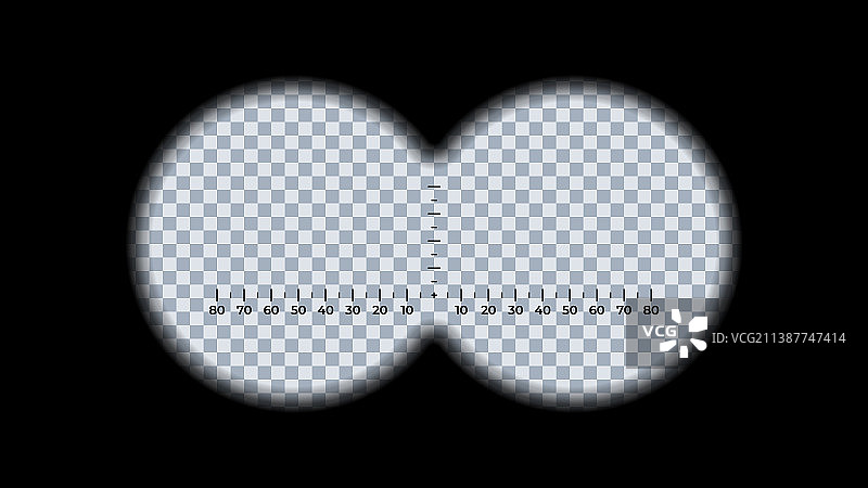 用双筒望远镜观看图片素材