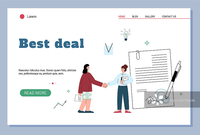 商务人士握手最佳优惠网站图片素材