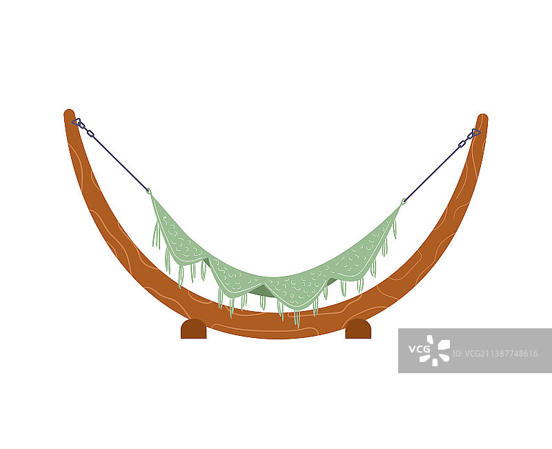 夏季假期旅行用吊床图片素材