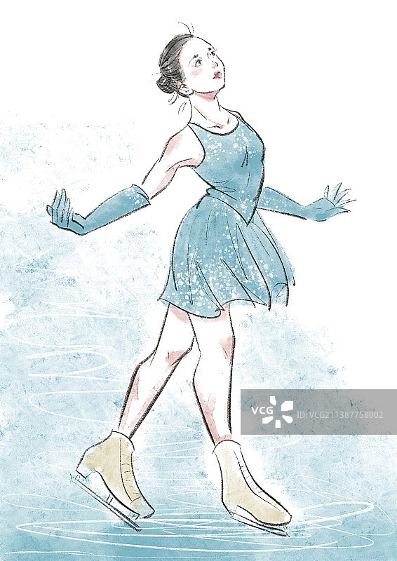 花样滑冰图片素材