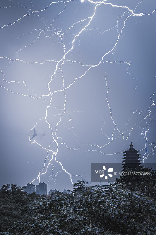 雷霆风暴图片素材