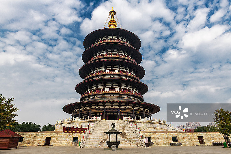 隋唐洛阳城国家遗址公园（天堂明堂）图片素材