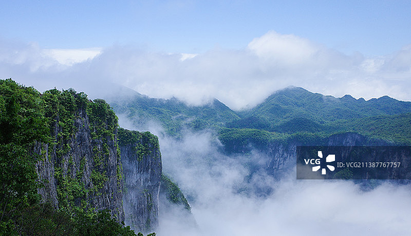 张家界七星山图片素材