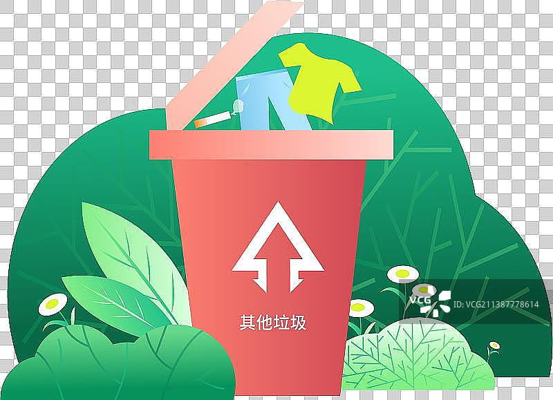 有害垃圾图片素材