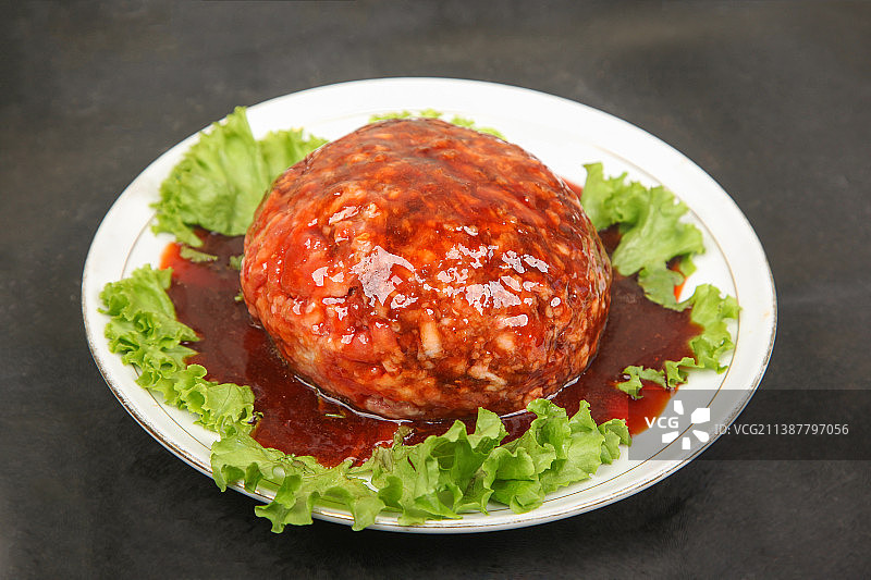 传统狮子头图片素材