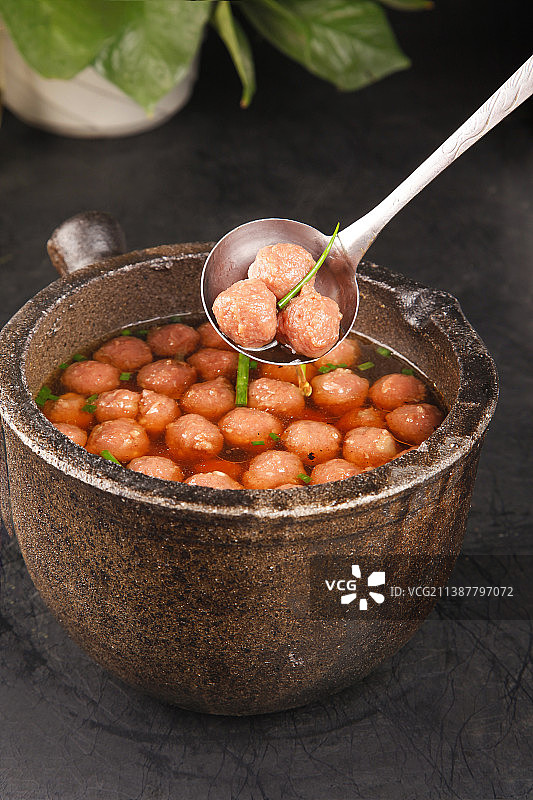 传统狮子头图片素材