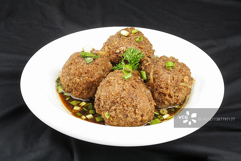 传统狮子头图片素材