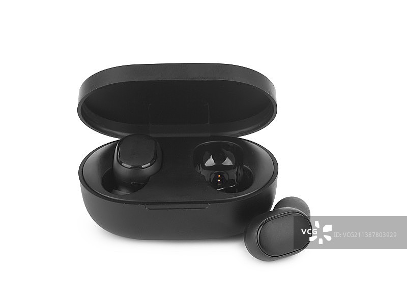 白色背景上的手电筒特写图片素材